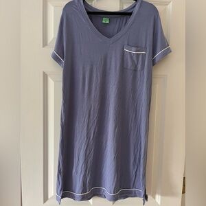Periwinkle V-neck Sleepshirt